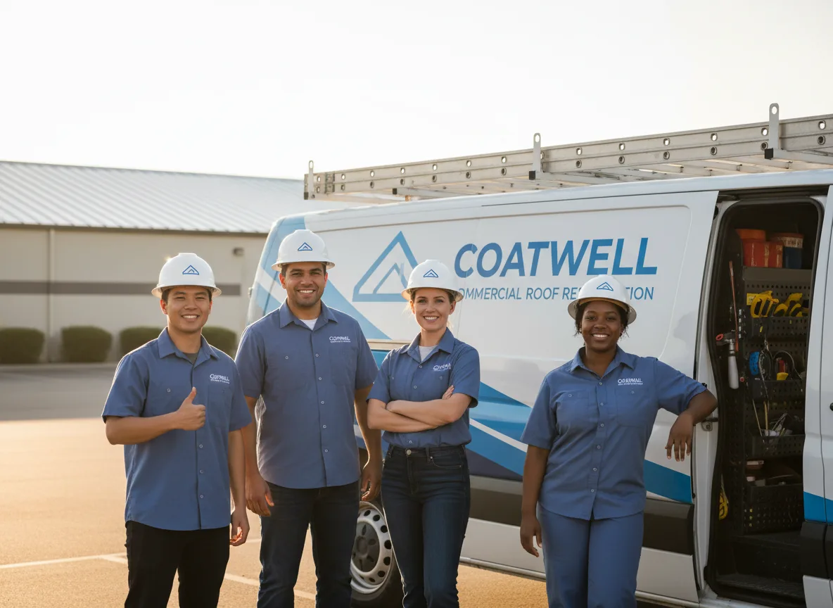 Commercial roof coating company in Warriors Mark, PA